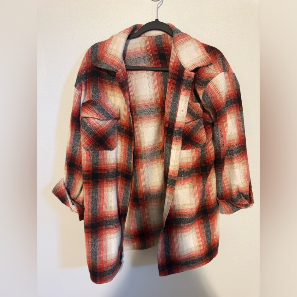 Oversized flannel